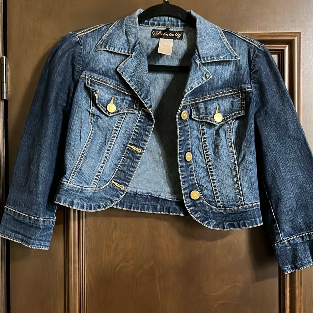 Crop Jean Jacket